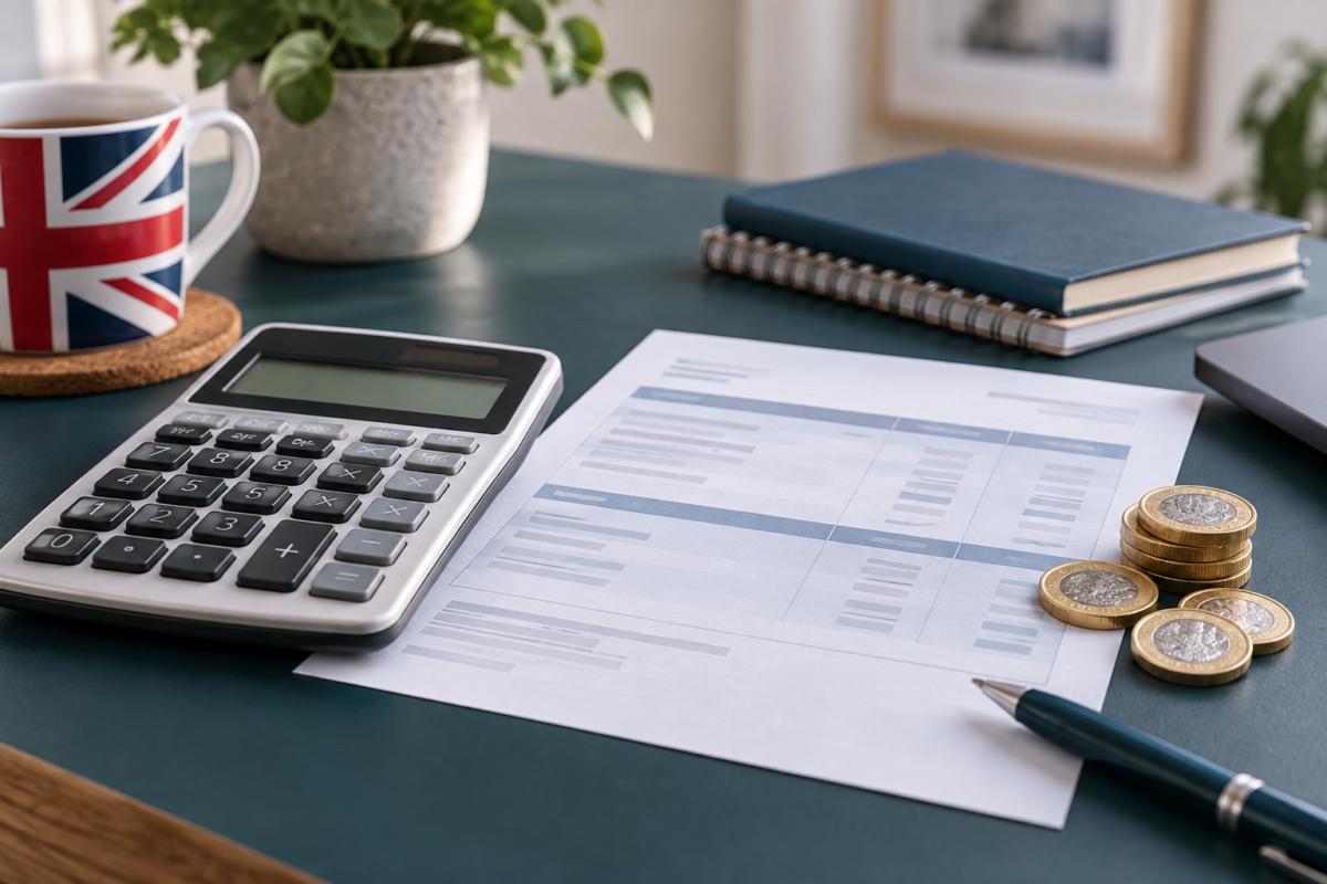 Kalkulator wynagrodzenia netto w UK / UK take-home pay calculator